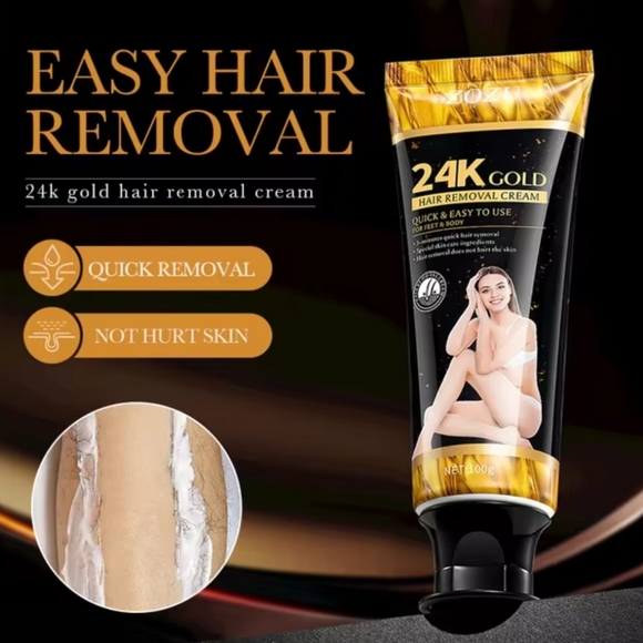 ZOZU 24K Gold Hair Removal Cream - Picture 9 of 11